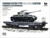 T-Model TK3504 German 50-ton Type SSys Köln Flatcar ( Schwerer Platformwagen ) 1/35